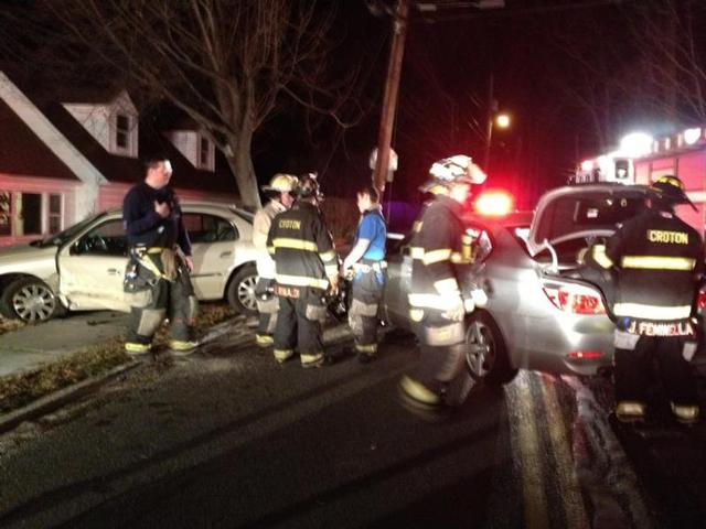 1/20/12 - MVA w/ Extrication on Cleveland Drive at Olcott Avenue.